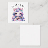 Vielen Dank, Unicorn Card Mitteilungskarte (Vorne/Hinten)
