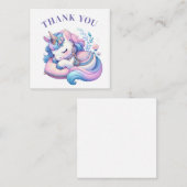 Vielen Dank, Unicorn Card Mitteilungskarte (Vorne/Hinten)