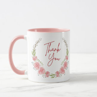 Vielen Dank unter den Blume | Kaffeetassen |