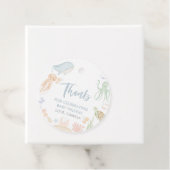 Vielen Dank unter der Sea Baby Dusche Geschenkanhänger (Beispiel)