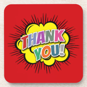 Vielen Dank Untersetzer