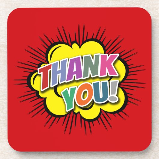 Vielen Dank Untersetzer (Vorderseite)