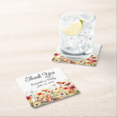 Vielen Dank Untersetzer Gastgeschenk Hochzeit flor (Vor Ort)