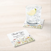 Vielen Dank Untersetzer Gastgeschenk Hochzeit flor (Vor Ort)