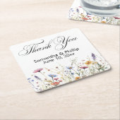 Vielen Dank, Untersetzer Gastgeschenke Hochzeiten (angewinkelt)