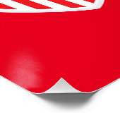 Vielen Dank Unterstützung für kleine Unternehmen P Poster (Ecke)