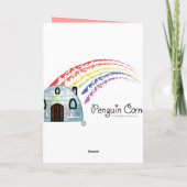 Vielen Dank Valentines Kartenlehrer Dankeskarte (Rückseite)