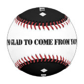 Vielen Dank, Vater Baseball (Rückseite)