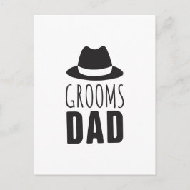 Vielen Dank, Vater des Groom Vater Brautparty Postkarte