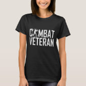 Vielen Dank Veteranen Combat Veteran Day Combat Ve T-Shirt (Vorderseite)