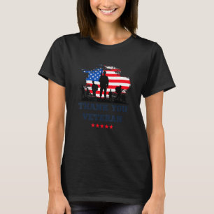 Vielen Dank Veteranen glücklichen Veteranen Tag T-Shirt
