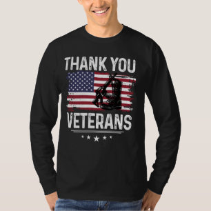 Vielen Dank Veteranen Shirt Patriotic T-Shirt Mili