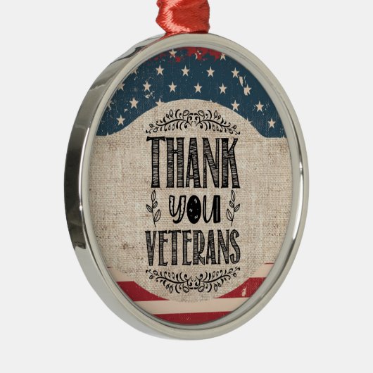 Vielen Dank Veteranen Weihnachtsschmuck (Rechts)