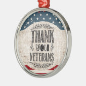 Vielen Dank Veterans Ornament (Links)