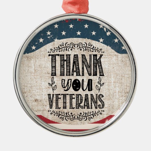 Vielen Dank Veterans Ornament (Vorne)