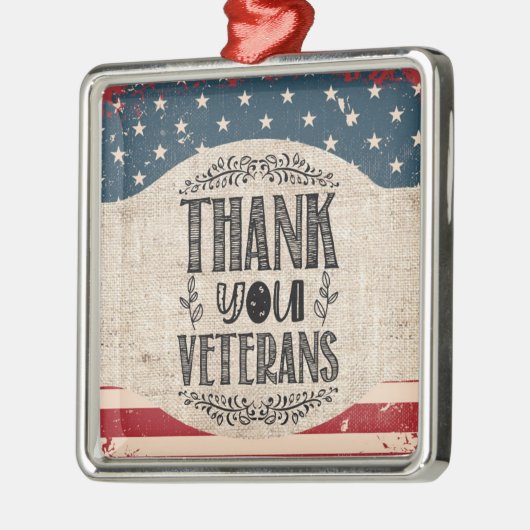 Vielen Dank Veterans Ornament (Links)
