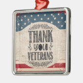 Vielen Dank Veterans Ornament Aus Metall (Links)