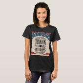 Vielen Dank Veterans T - Shirt (Vorne ganz)