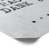 Vielen Dank, viele Sprachen Poster (Ecke)