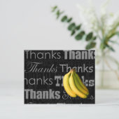 Vielen Dank - Vielen Dank an die Postkarte (Stehend Vorderseite)