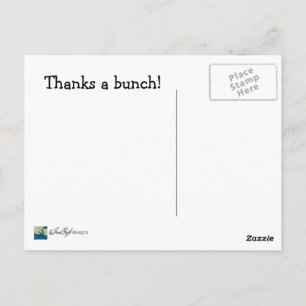 Vielen Dank - Vielen Dank an die Postkarte