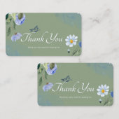 Vielen Dank Visitenkarte (Vorne/Hinten)