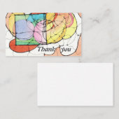 Vielen Dank Visitenkarte (Vorne/Hinten)