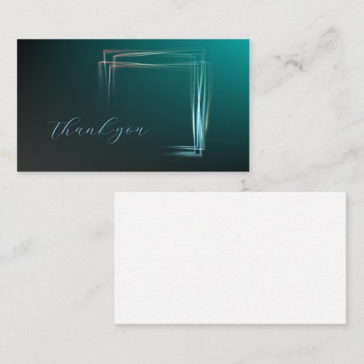 Vielen Dank Visitenkarte (Vorne/Hinten)