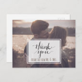 Vielen Dank vom neuen Herrn und Frau Abgeordneten. Postkarte (Vorne/Hinten)