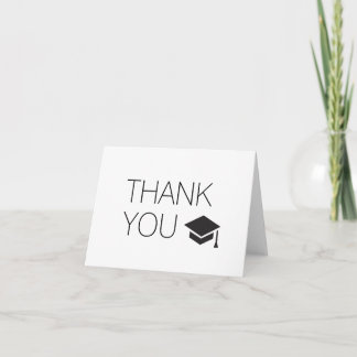 Vielen Dank von der Graduate Dankeskarte