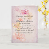 Vielen Dank von Familie Floral Beileid Karte (Gelbe Blume)