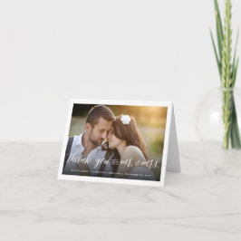 Vielen Dank von Herrn Foto und Frau Wedding