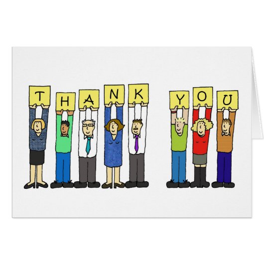 Vielen Dank von uns allen (Vorderseite (Horizontal))