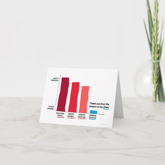 Vielen Dank von unten auf meiner Karte geklappt Ka (Vorderseite)