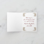 Vielen Dank, Vorlage (Innenseite)