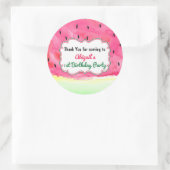 Vielen Dank, Wassermelone Gastgeschenk Aufkleber T (Tasche)