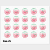 Vielen Dank, Watermelon Birthday Sticker (Blatt)