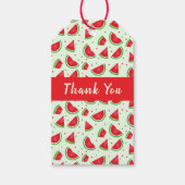 Vielen Dank Watermelon Pattern Melon Fruit Summer Geschenkanhänger (Vorderseite)