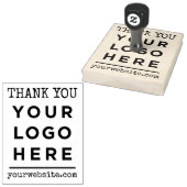 Vielen Dank Website Ihr Firmenlogo Custom Gummistempel (Stempel)