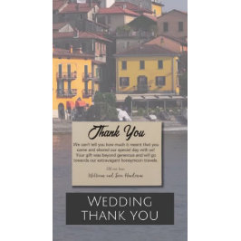 Vielen Dank_Wedding Gäste danke Ihnen Karten