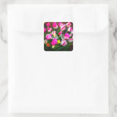 Vielen Dank Weihnachten Traum und Affaire #1-1 Quadratischer Aufkleber (Tasche)