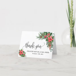 Vielen Dank Weihnachtsduschkarte Dankeskarte
