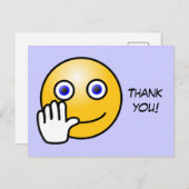 Vielen Dank! Wellengefühls Postkarte (Vorne/Hinten)