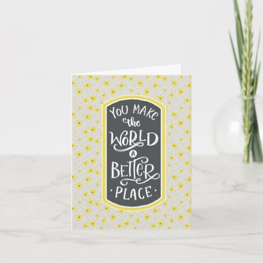 Vielen Dank Wertkarte Dankeskarte (Vorderseite)