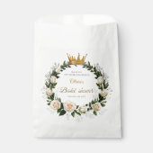 Vielen Dank White Roses & Baby's Atem Geschenktütchen (Vorderseite)