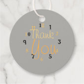 Vielen Dank, wie immer Geschenkanhänger (Vorderseite)