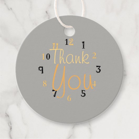 Vielen Dank, wie immer Geschenkanhänger (Vorderseite)