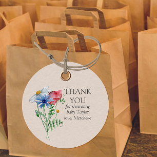 Vielen Dank, Wildblume für das benutzerdefinierte Geschenkanhänger