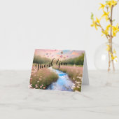 Vielen Dank, Wildblumen Karte (Gelbe Blume)