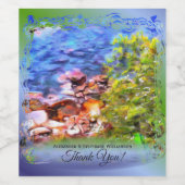 Vielen Dank Yelapa Landschaftlich Path View 0819 Weinetikett (Einzelnes Label)